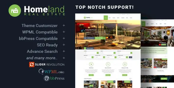 Discover Homeland: An Impressive Responsive Real Estate Theme (Free Download)